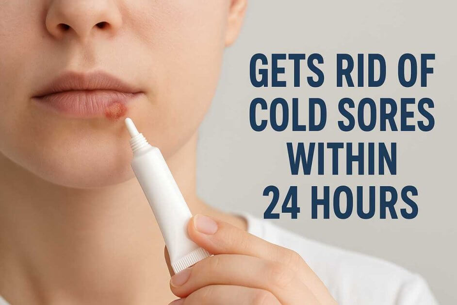 how to get rid of a cold sore in 24 hours