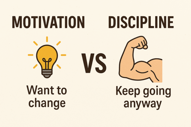 motivation vs discipline