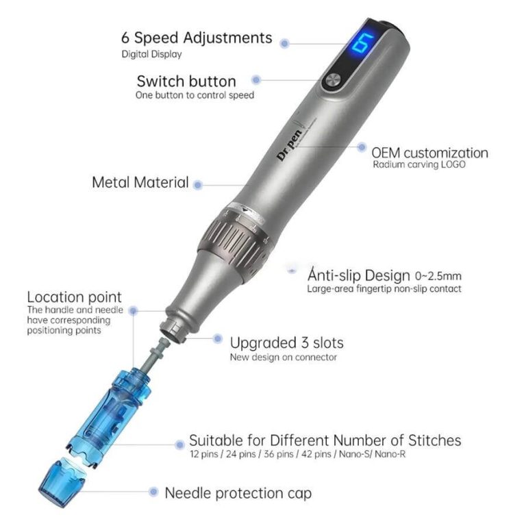 Dr pen microneedling pen for hair loss