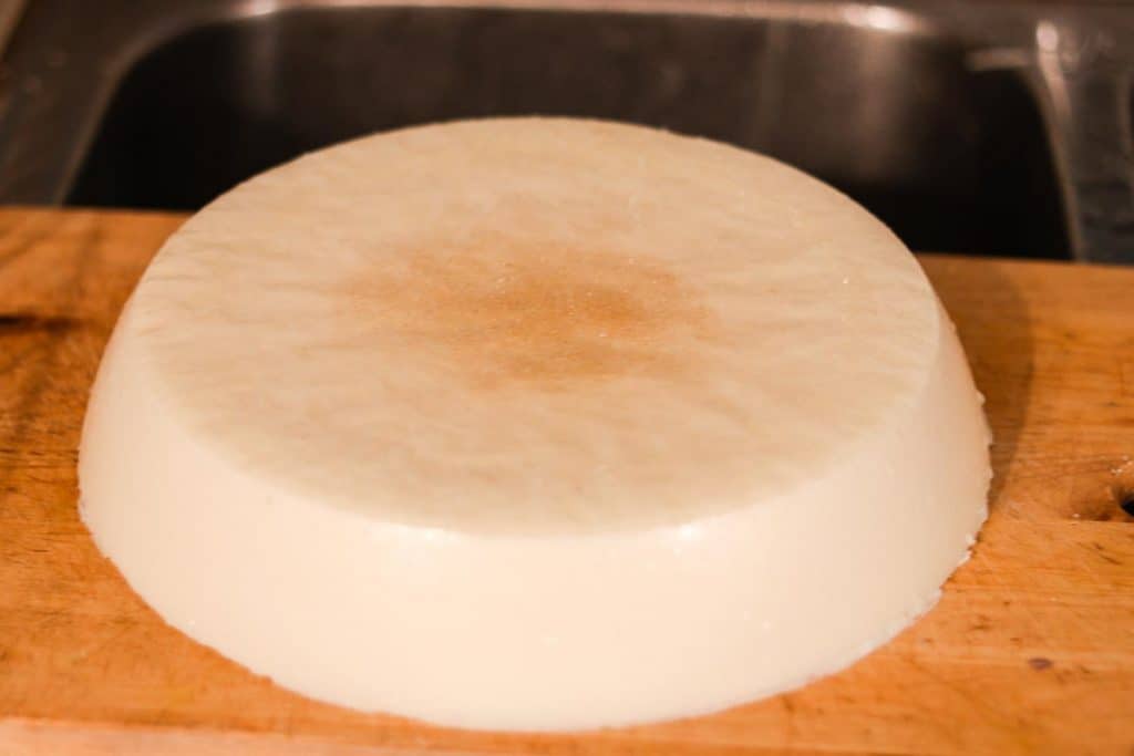 tallow cake with impurities removed
