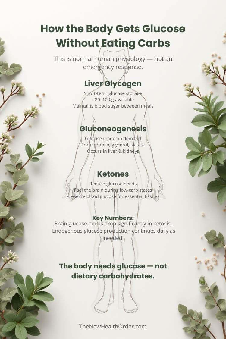 How the Body Gets GlucoseWithout Eating Carbs (1)